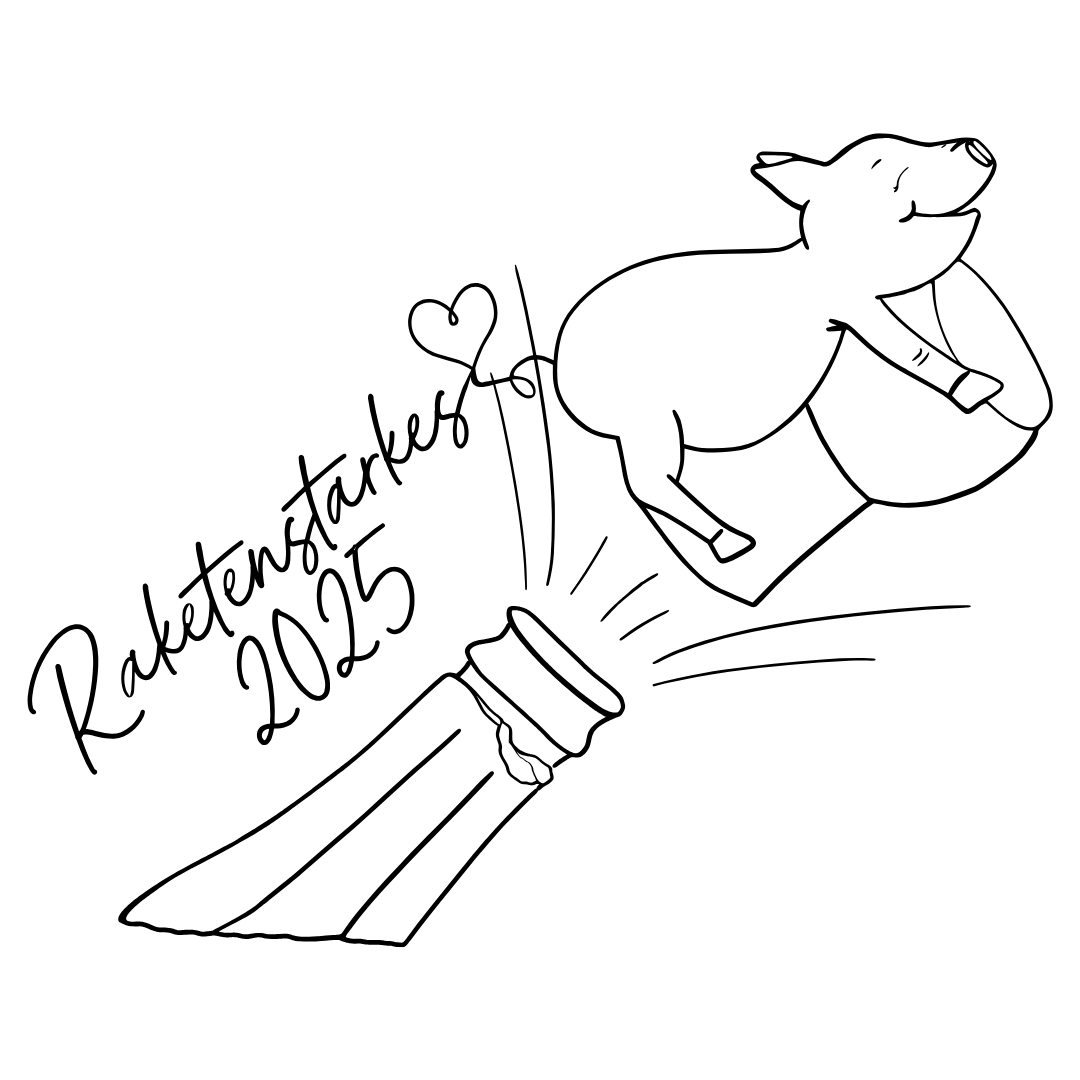 Digitale Datei - Silvester Schwein