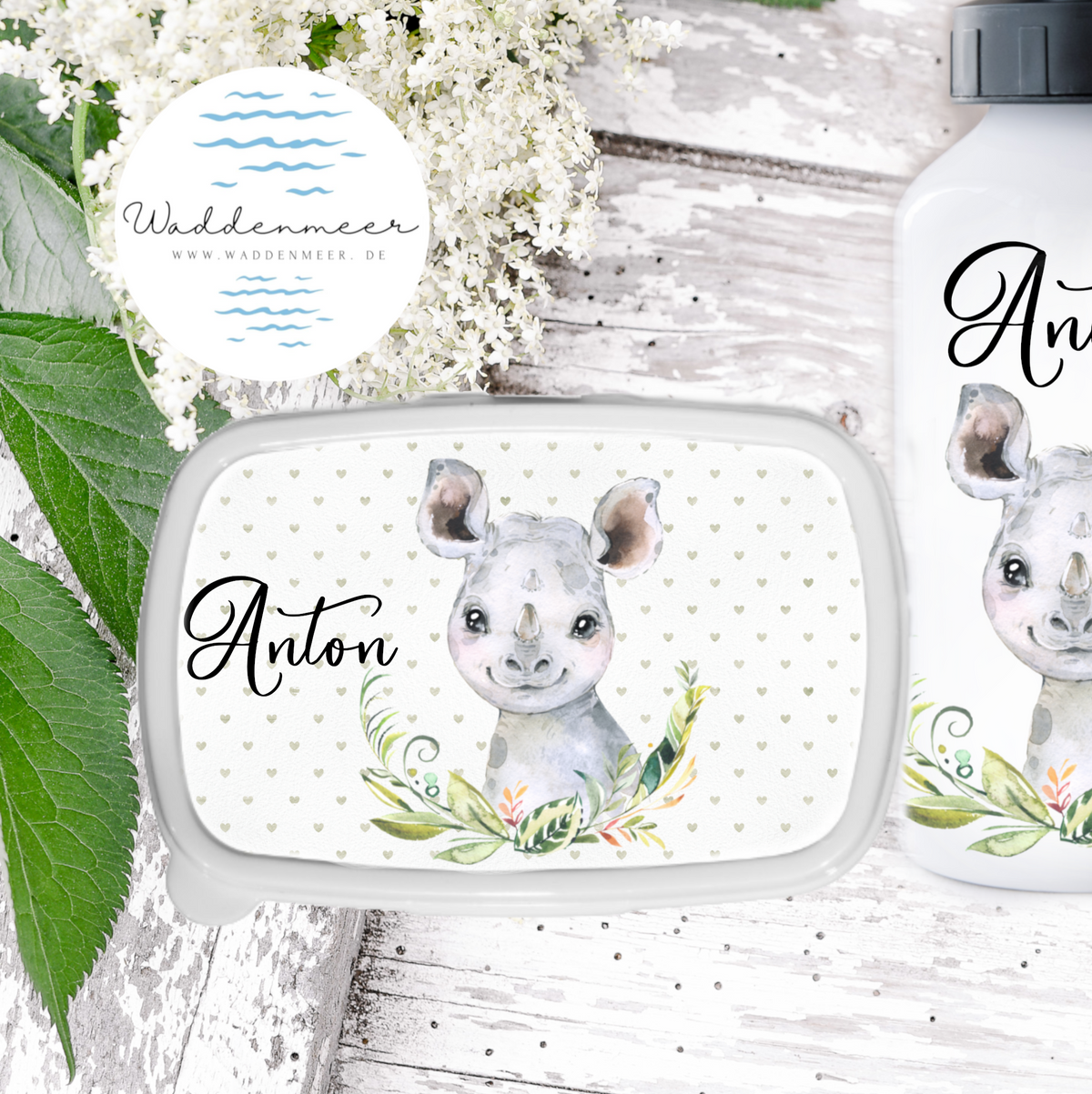 Brotdose Nashorn