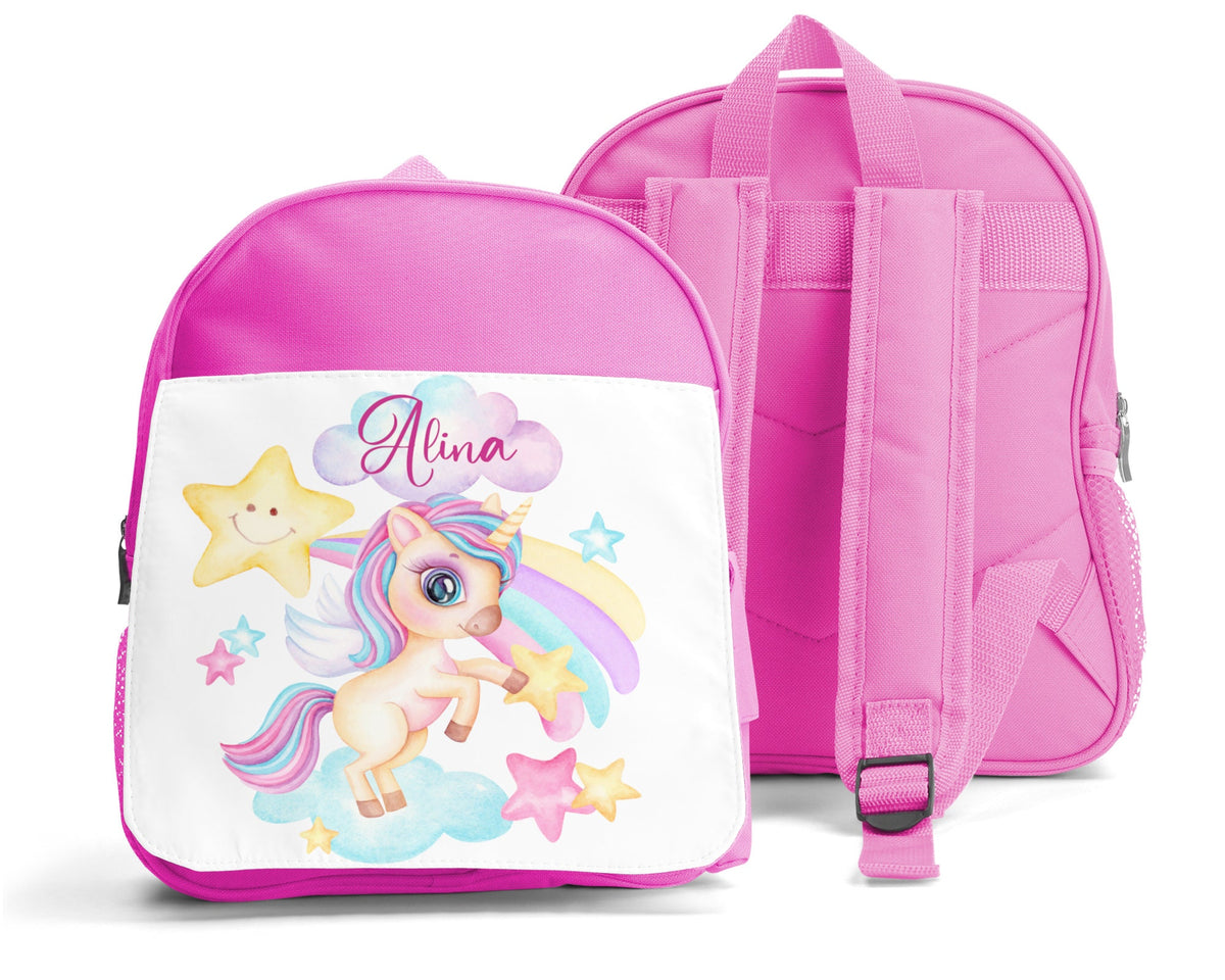 Rucksack Einhorn springend
