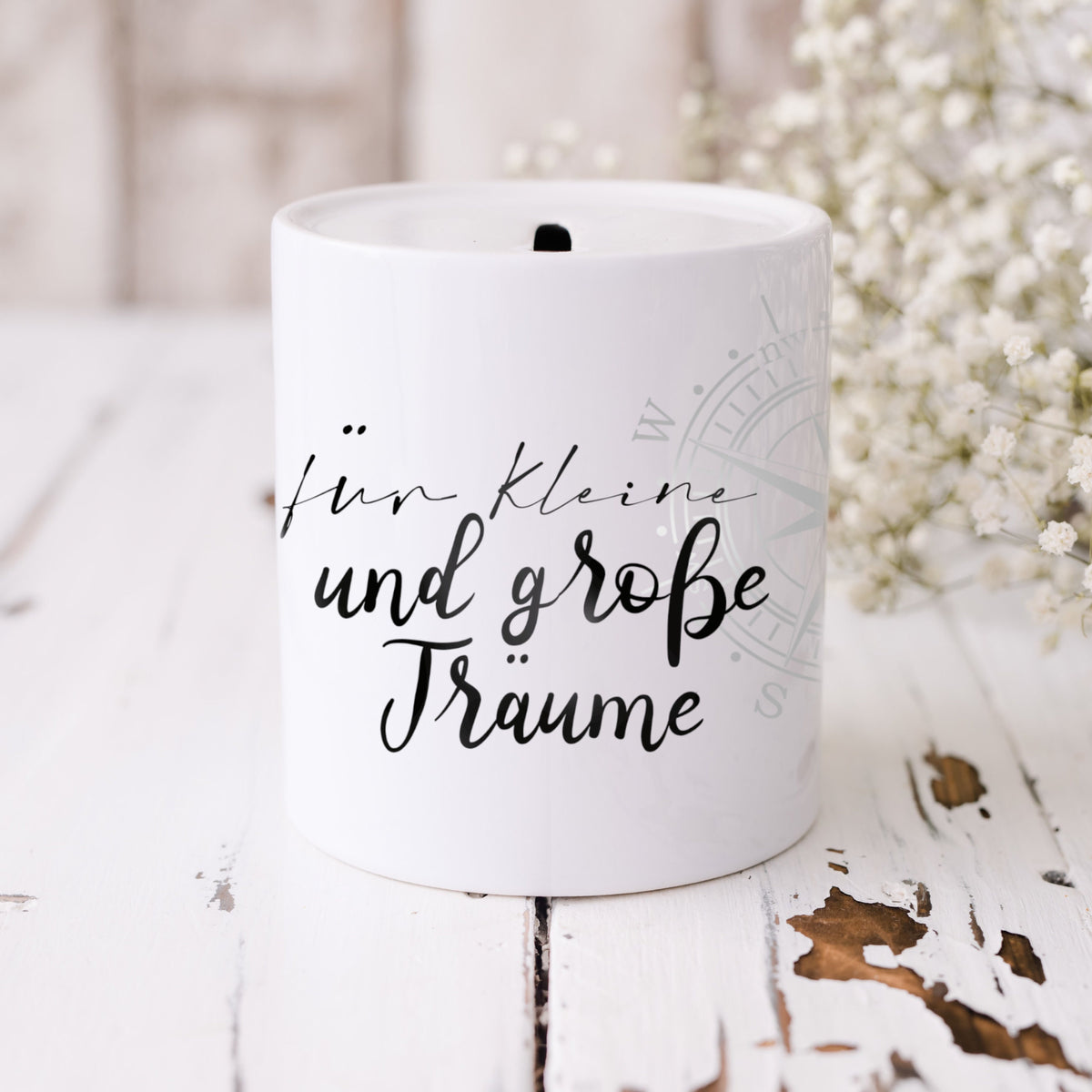 Spardose für große und kleine Träume