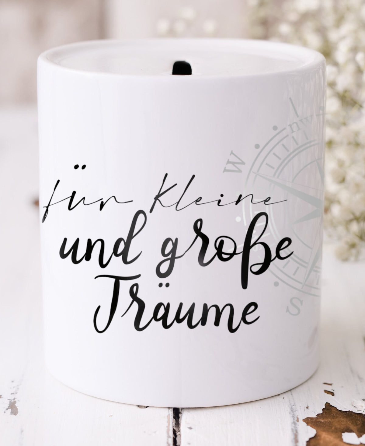 Spardose für große und kleine Träume